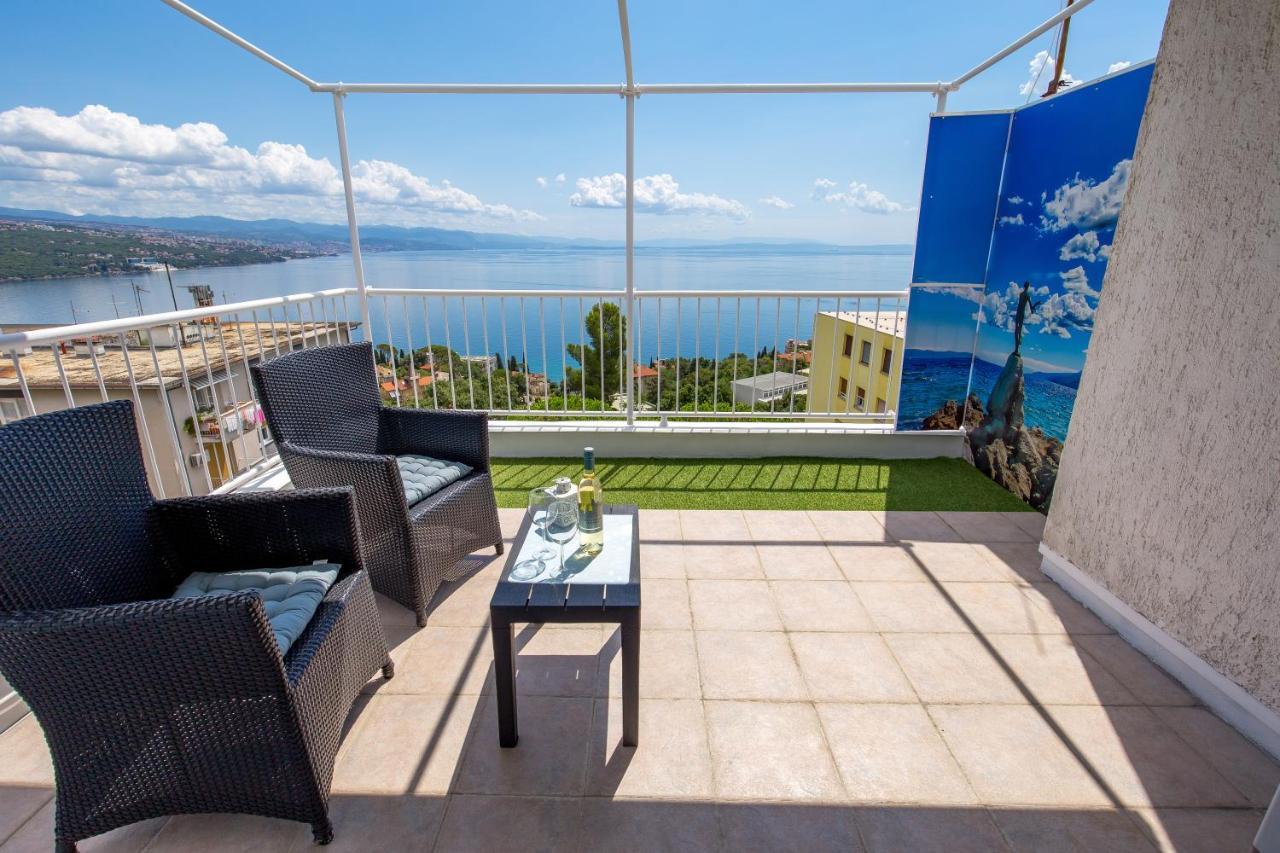 Studio Apartman Rozi Opatija Exteriör bild